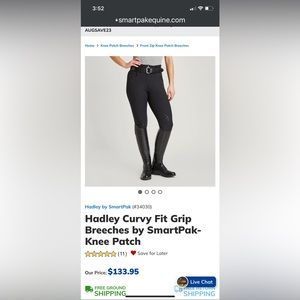 SmartPak Hadley Breeches
